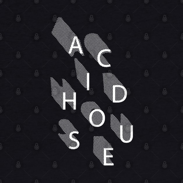 Acid House  ////  Retro Style Typography Design by DankFutura